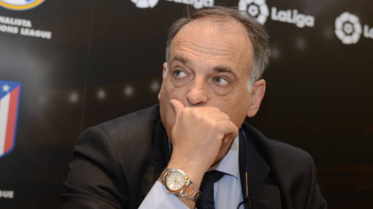 Javier Tebas, presidente de LaLiga