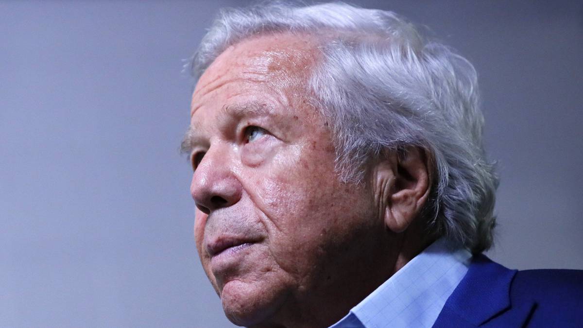 Robert Kraft en evento