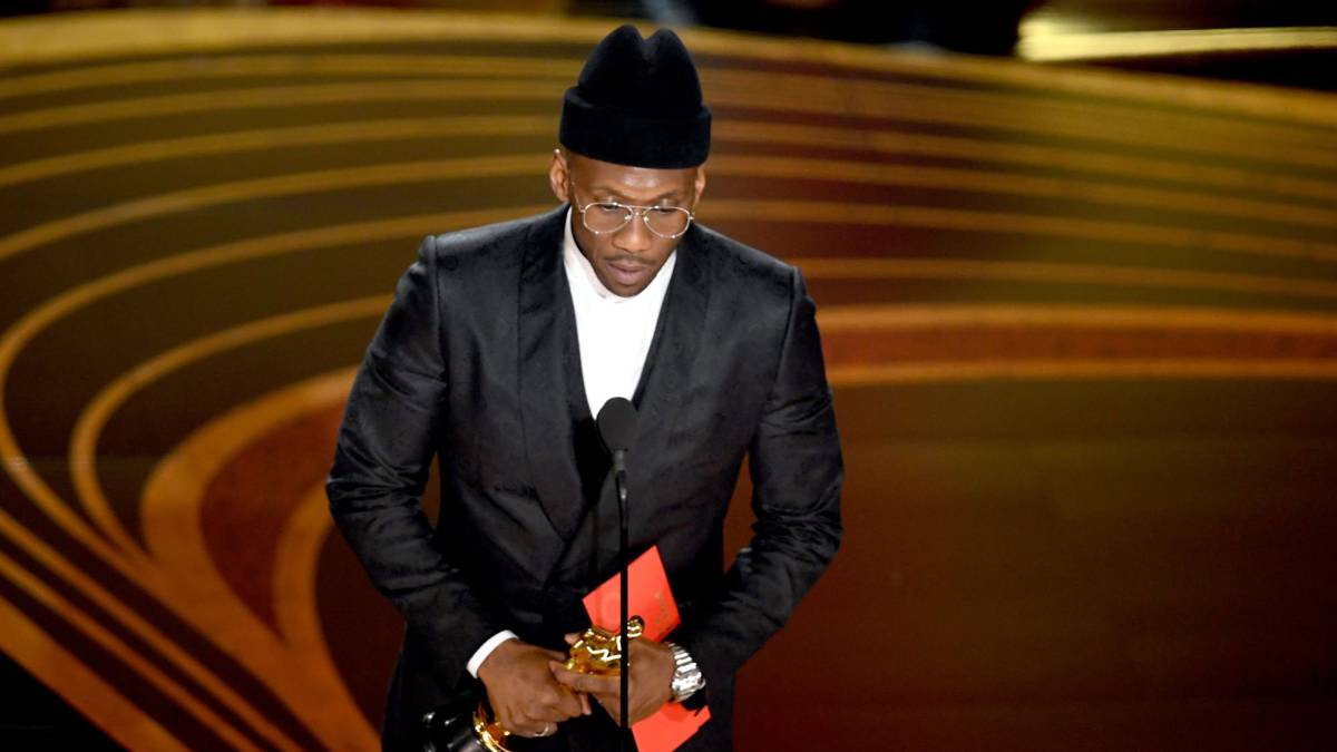 Mahershala Ali en entrega de Premios Oscar
