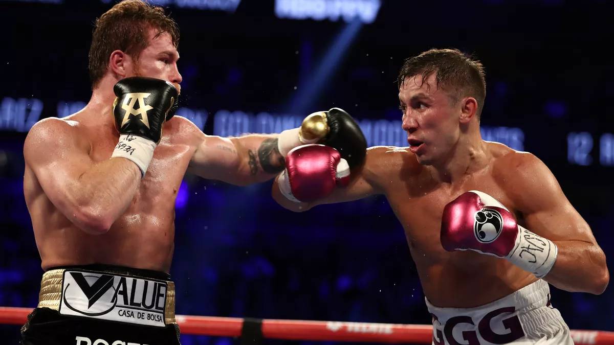 Canelo y GGG en la última pelea