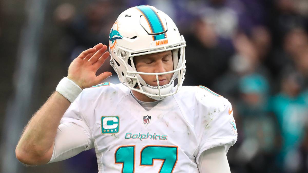 Ryan Tannehill con los Dolphins