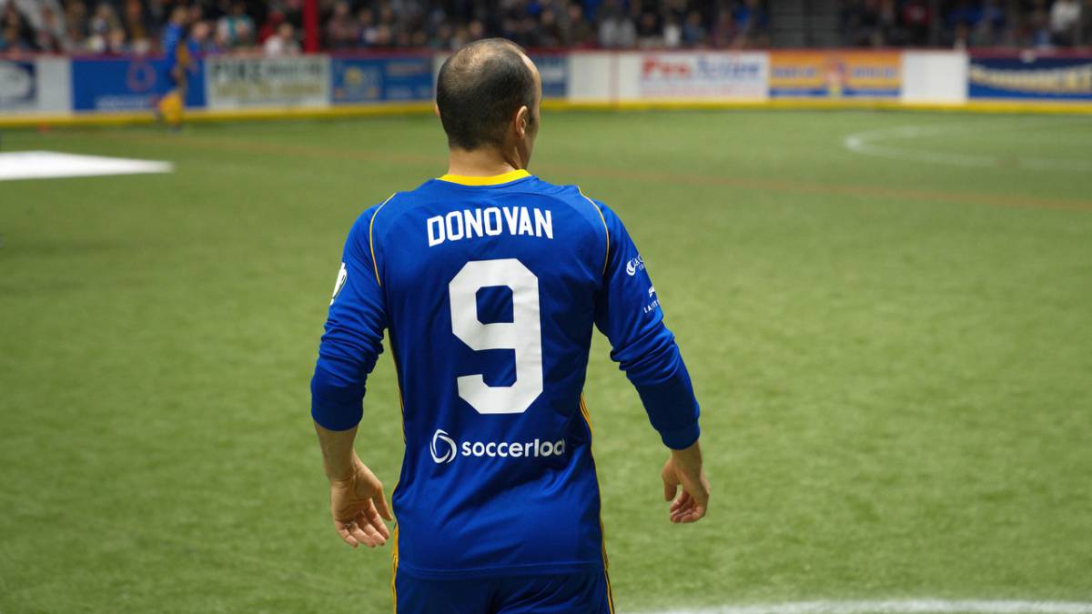 Landon Donovan with San Diego Sockers from the MASL