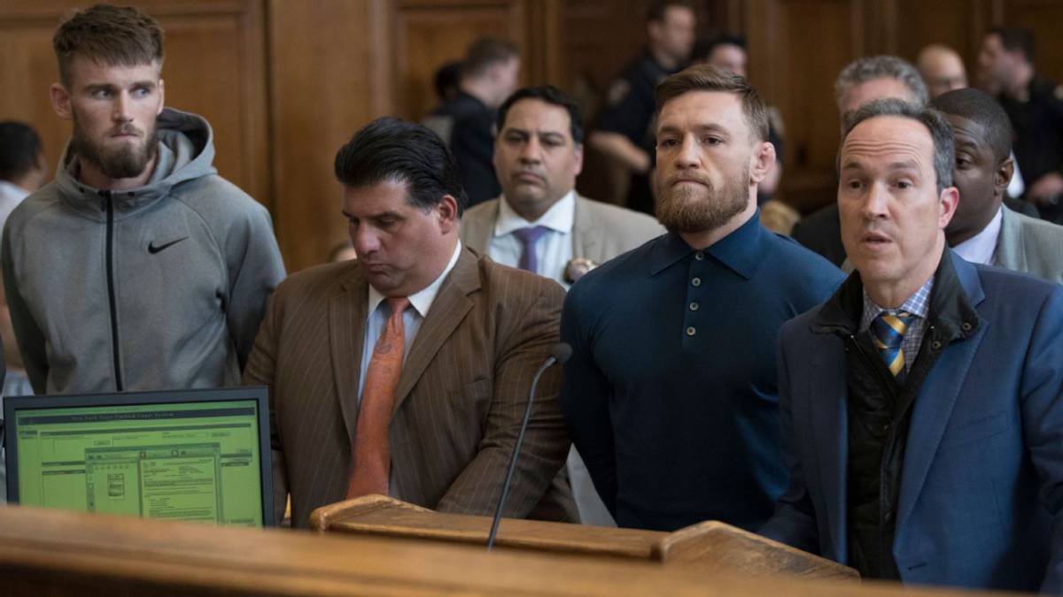 El peleador irlandés de la UFC acudió a dos iglesia de en la ‘Gran Manzana’ para cumplir con el castigo implantado por la corte en julio del 2018.