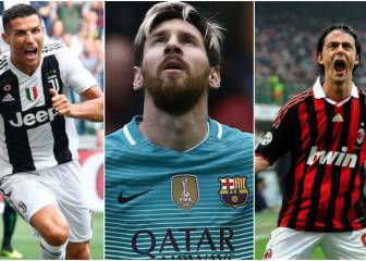 Los 5 futbolistas con más hat-tricks en Champions League