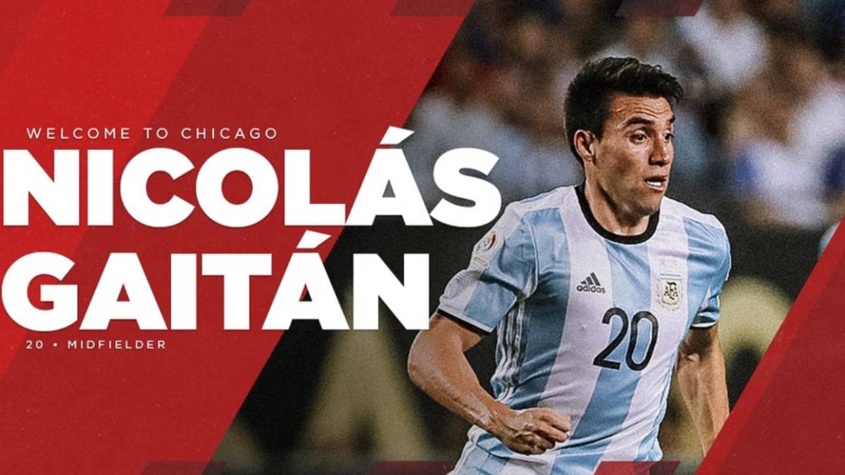 Oficial: Nico Gaitán es nuevo jugador de Chicago Fire