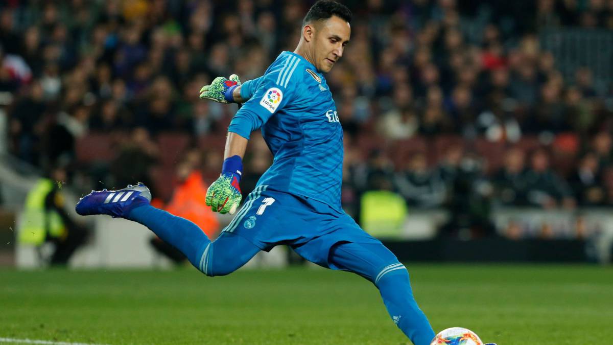 Keylor Navas con Real Madrid