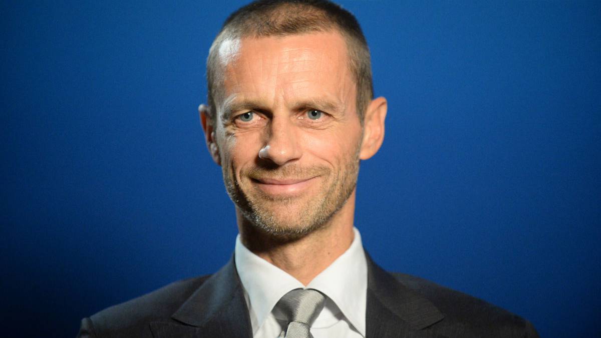 Aleksander Ceferin president of UEFA
