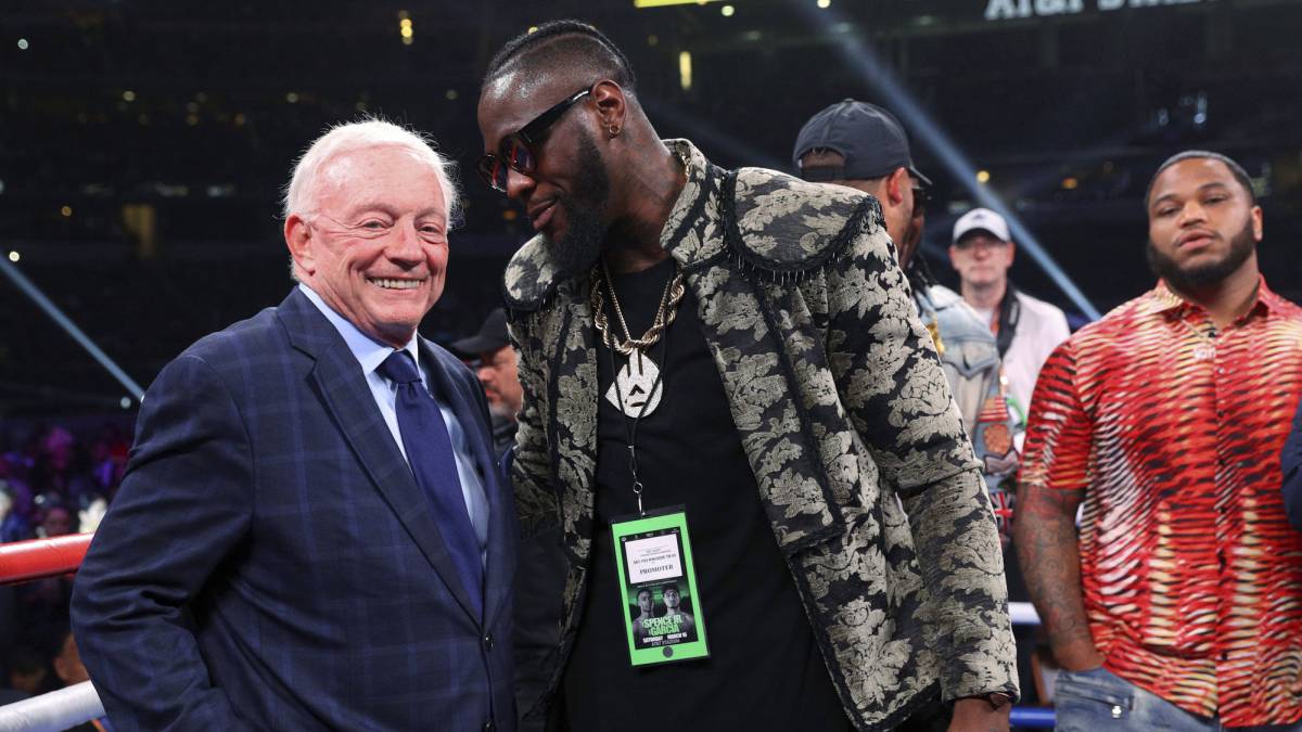 Jerry Jones en pelea entre Mikey García y Errol Spence