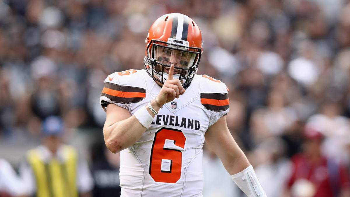Baker Mayfield con los Browns