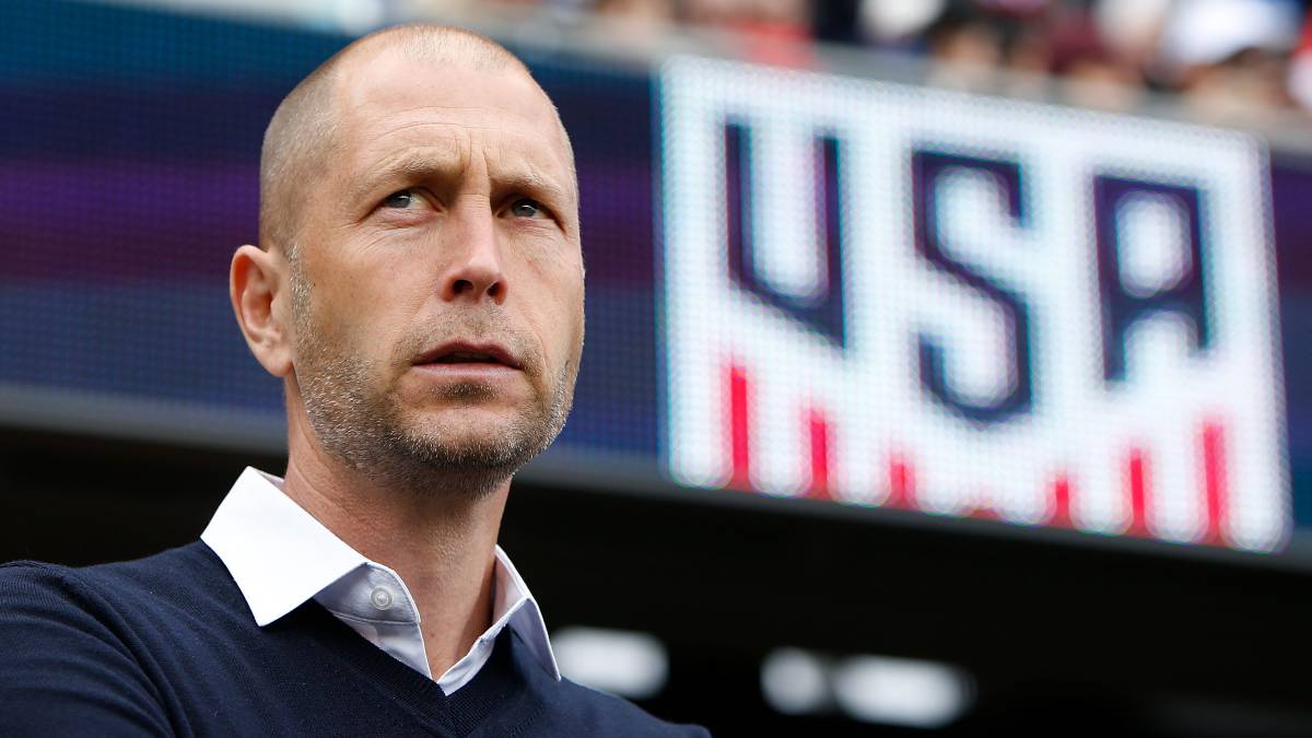 Head coach Gregg Berhalter of the United States men's national team looks on before their international friendly match against Costa Rica