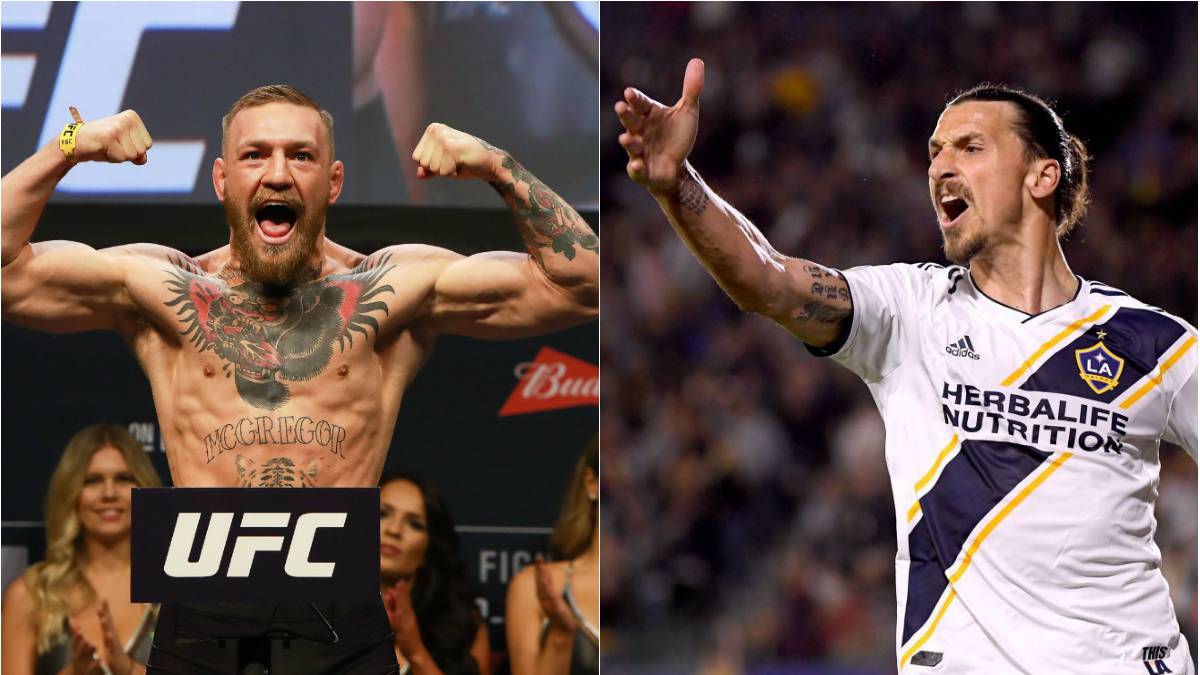 El peleador de la UFC, considera que el delantero de LA Galaxy quiere ser como él, pero en el fútbol. Aprovechó para desearle suerte con eso.