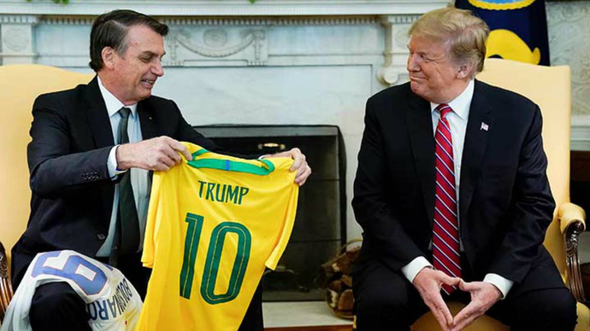 ¡Regalo especial para Trump! La '10' de Pelé en la Casa Blanca