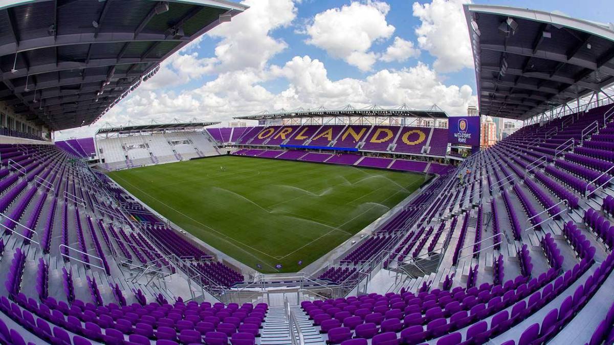 Orlando City stadium panoramic in Orlando Florida