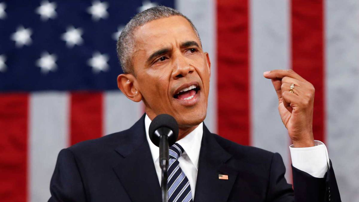 Barack Obama en conferencia de prensa