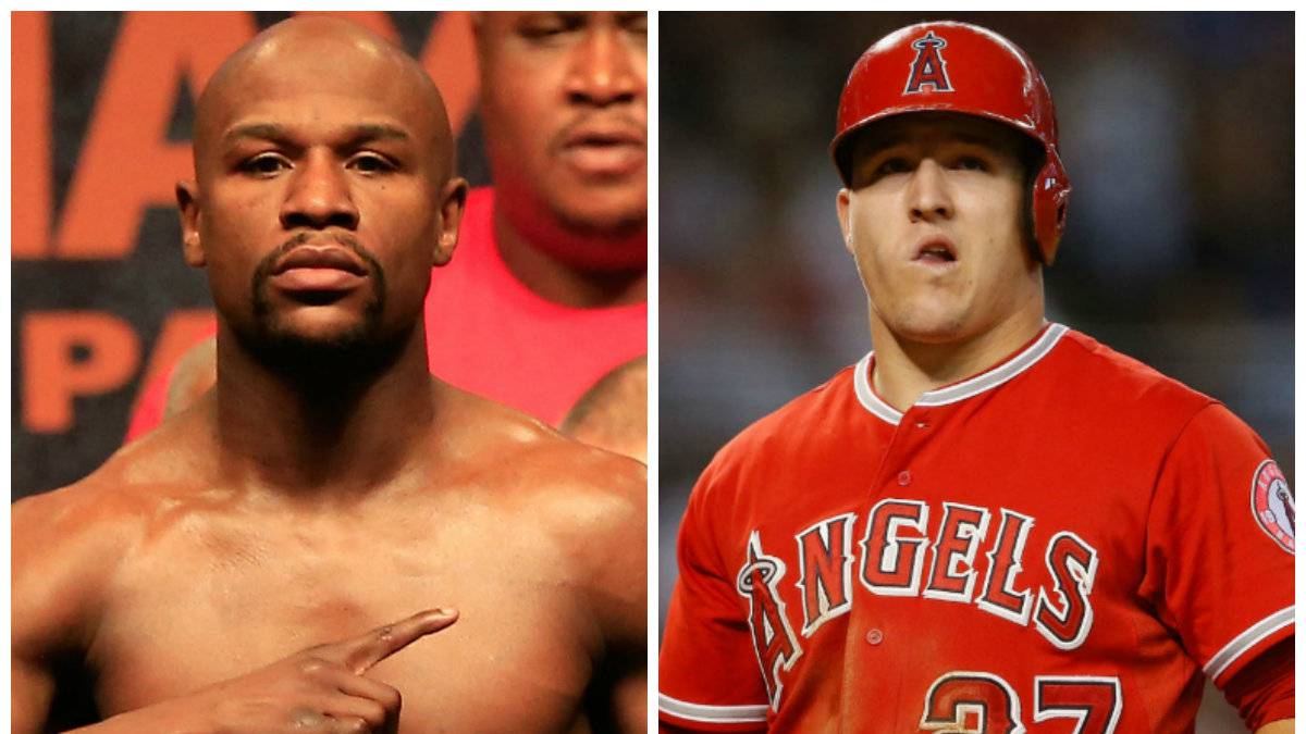 El contrato de Trout no superó al de Floyd Mayweather