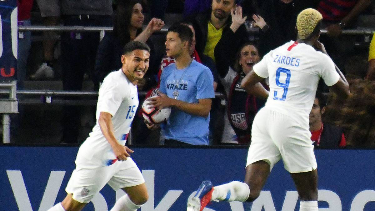 El combinado de las Barras y las Estrellas se impuso al conjunto sudamericano en condición de local; Gyasi Zardes fue el anotador en solitario del encuentro