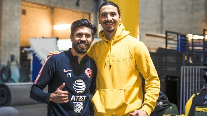 Oribe Peralta y Zlatan
