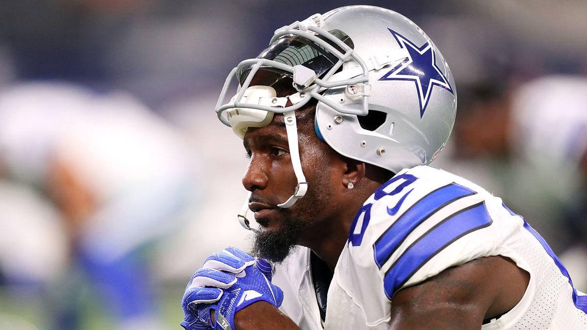 Dez Bryant en partido de los Cowboys