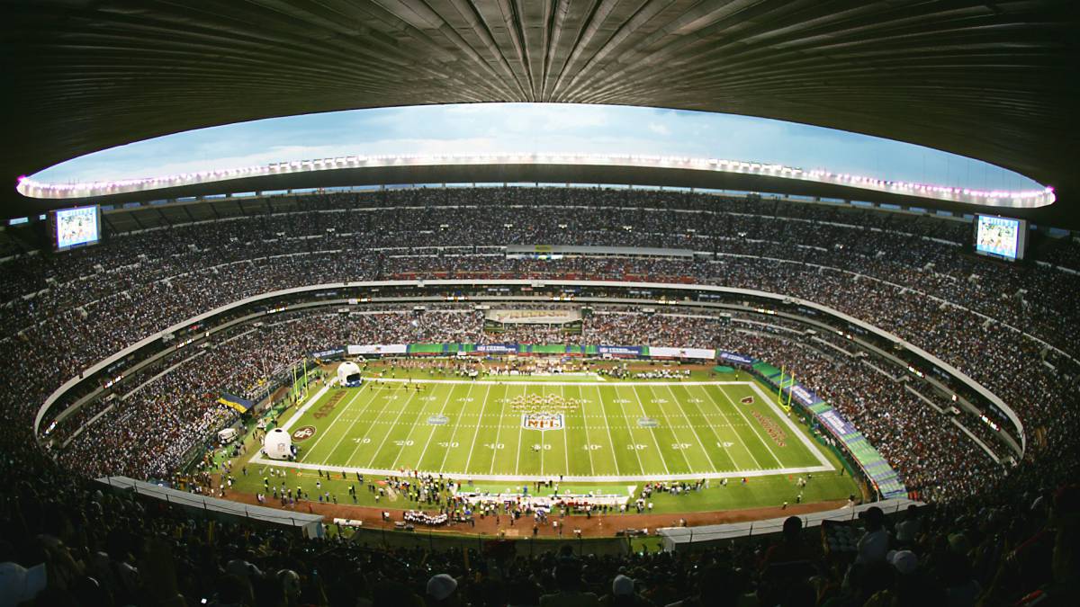 Estadio Azteca en partido entre 49ers y Cardinals