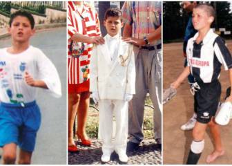 10 fotos inéditas de Cristiano Ronaldo: familia, fútbol, niñez