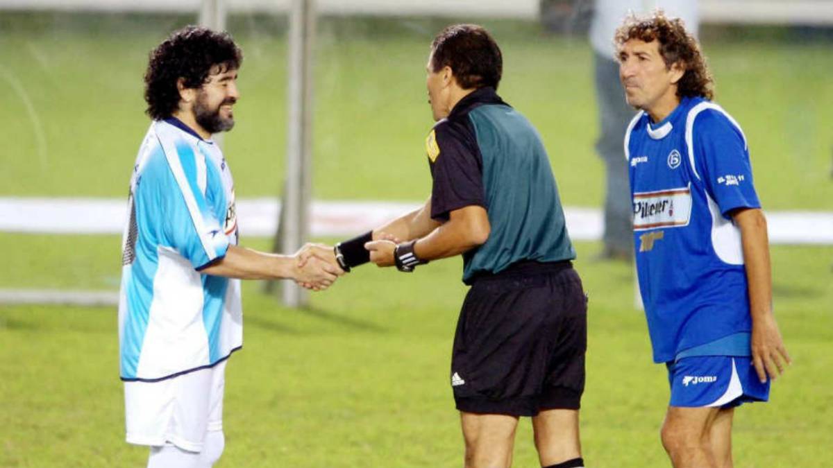 Maradona y el Mágico González