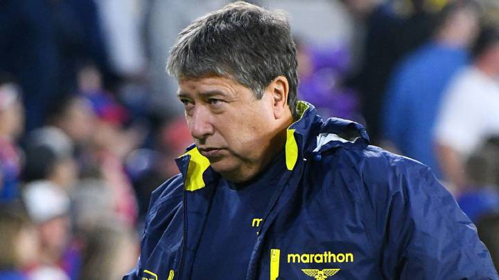 Hernán Gómez con Ecuador