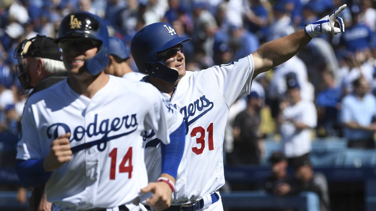 Joc Pederson en partido frente a Arizona