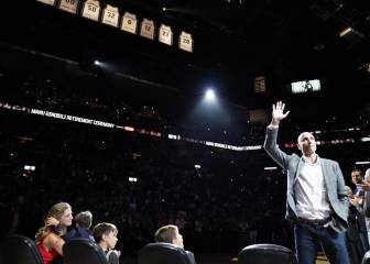 Spurs retira el jersey número 20 de Manu Ginóbili