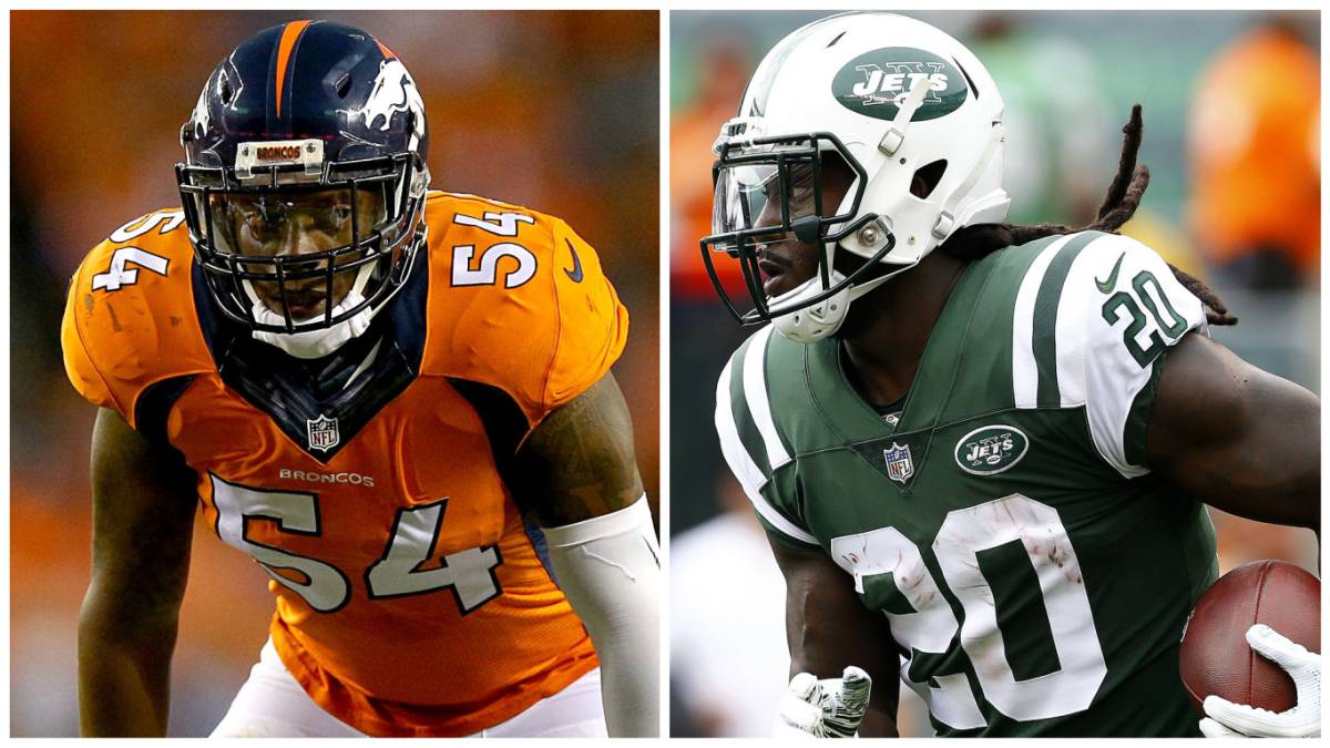 Brandon Marshall y Isaiah Crowell