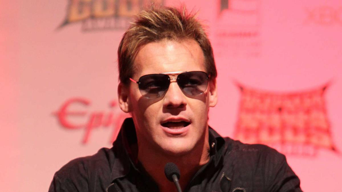 Chris Jericho en conferencia de prensa