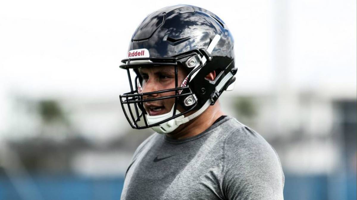 Máximo González en entrenamiento