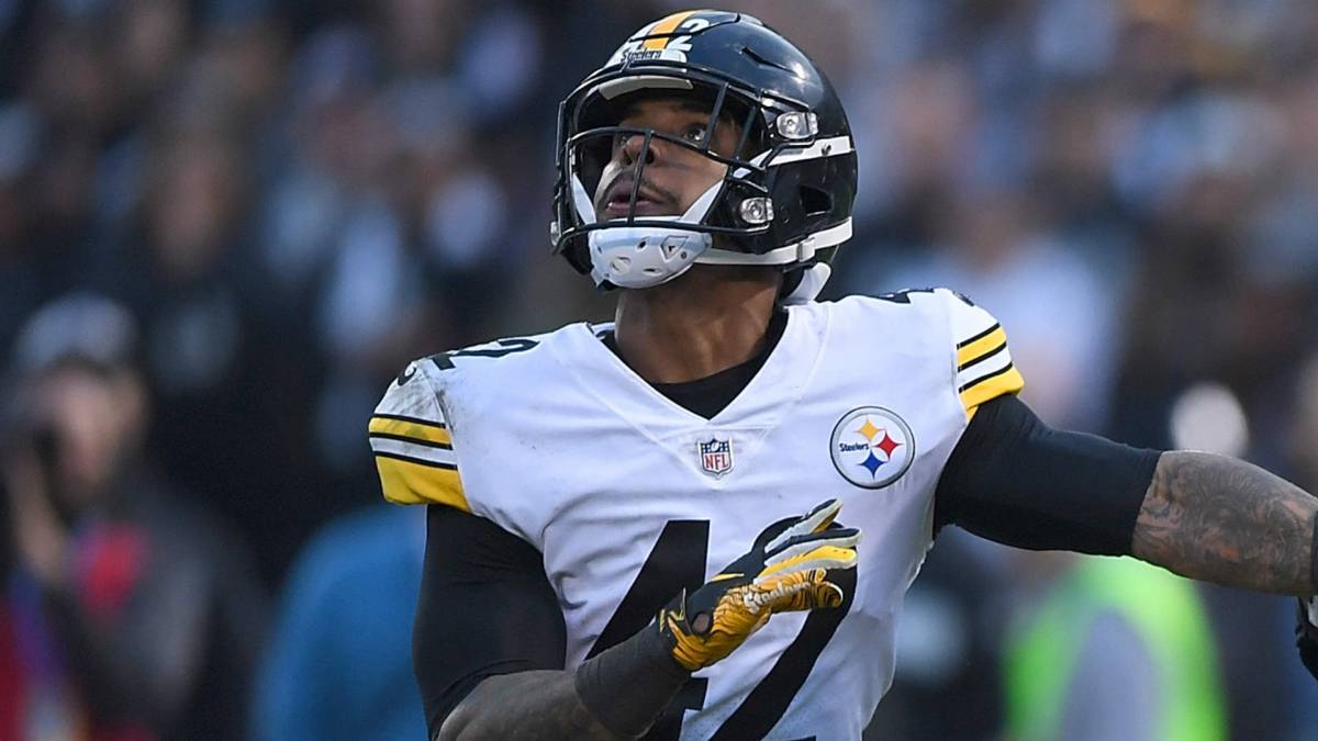 Morgan Burnett en partido de Steelers