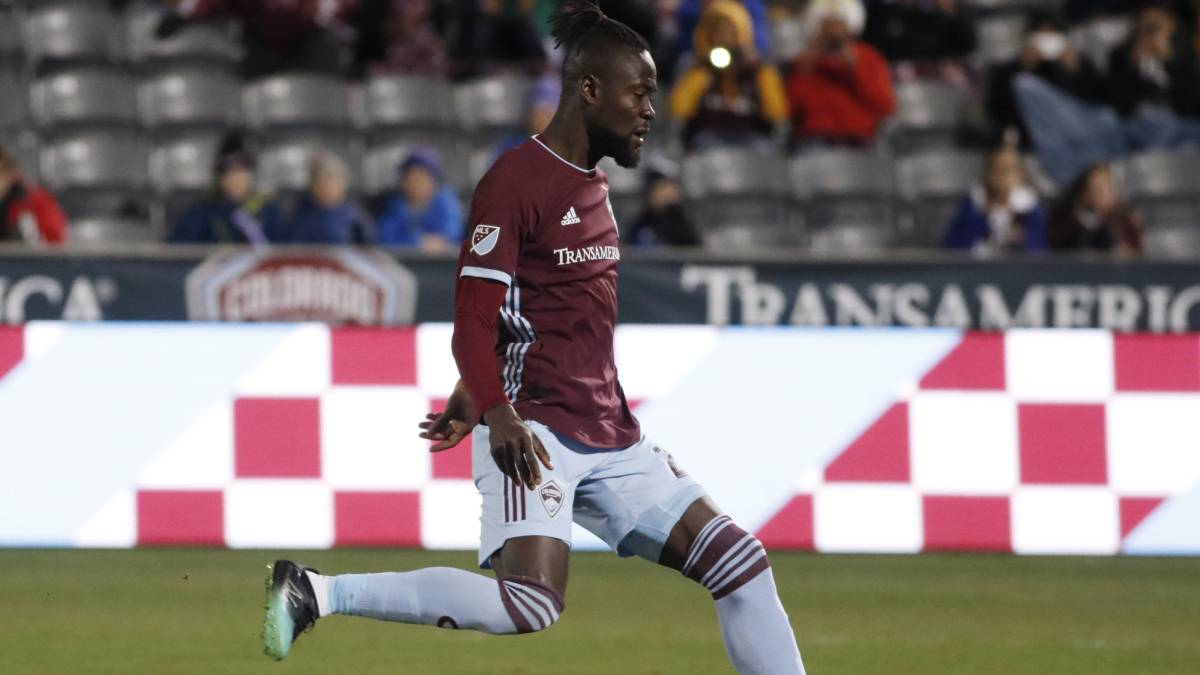 Kei Kamara en partido con Colorado Rapids