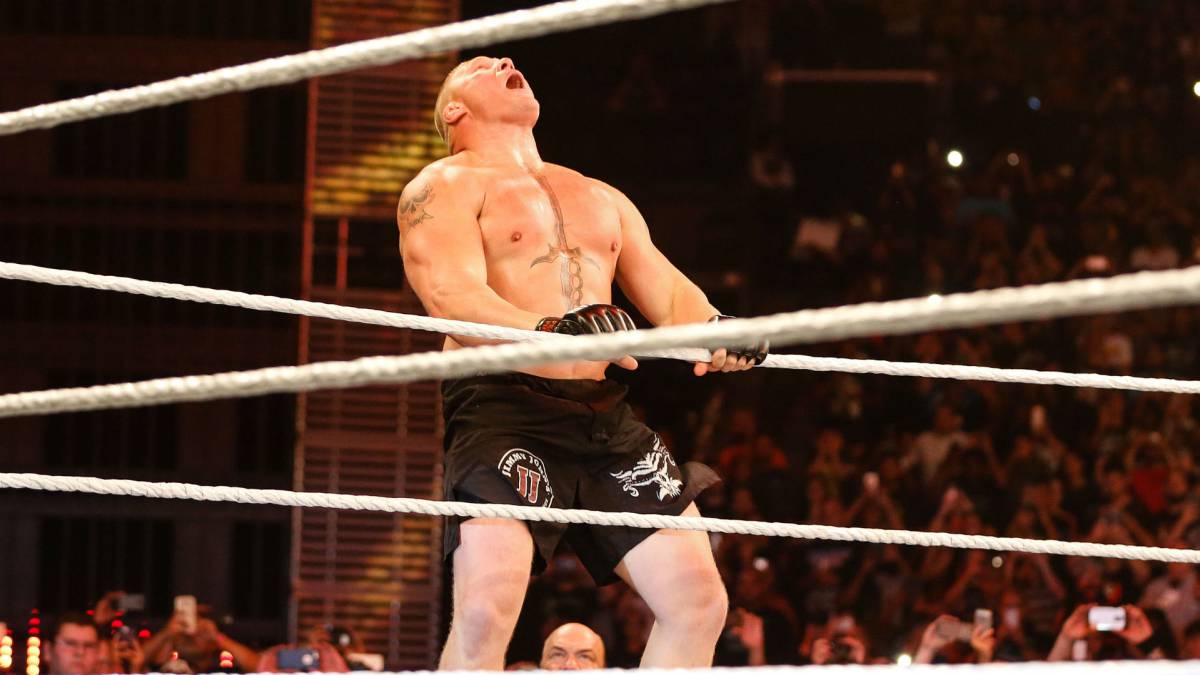 Brock Lesnar en la WWE