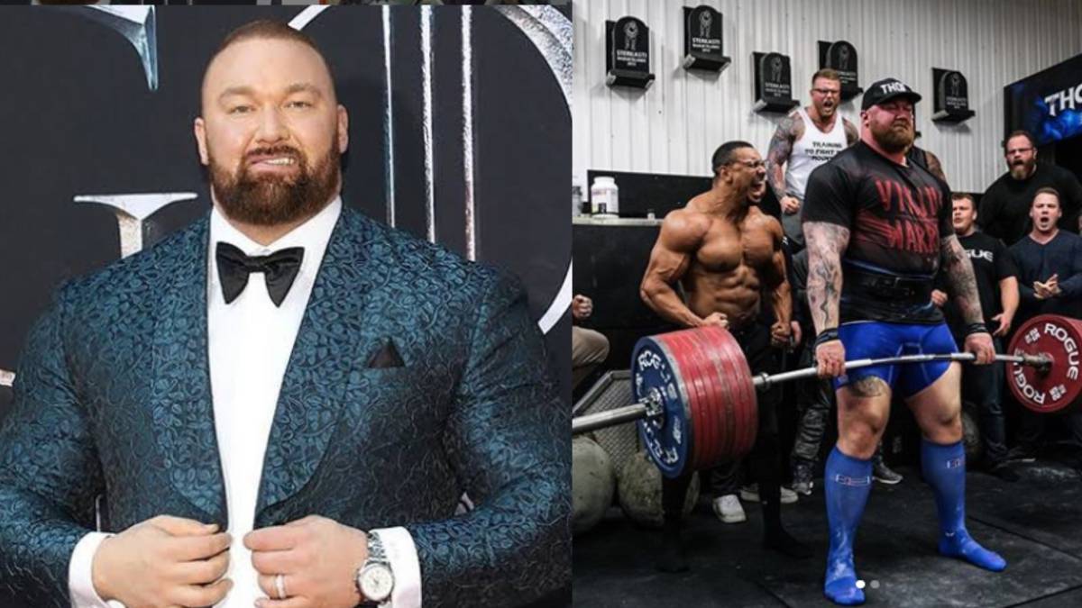 Hafþór Júlíus Björnsson, mejor conocido por su papel en Game of Thrones como Gregor Clegane, no solo es el más fuerte en la serie, también lo es en la vida real