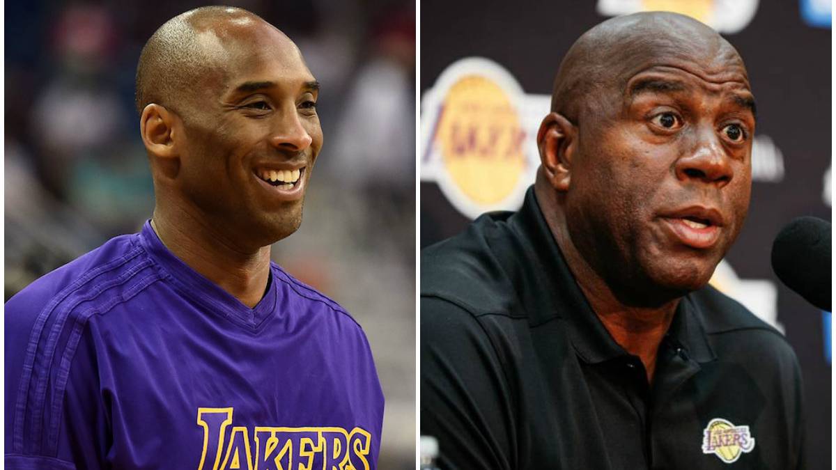 Kobe Bryant, ¿nuevo sucesor de Magic Johnson en Lakers?