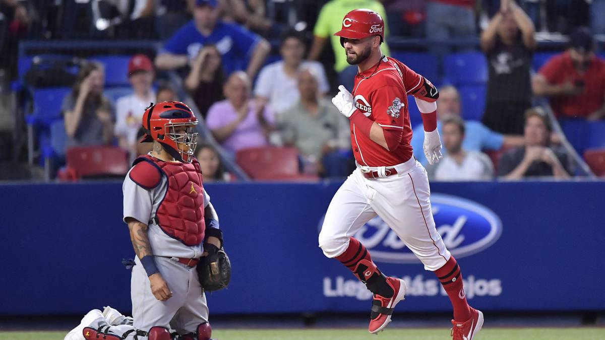 Jesse Winker y Derek Dietrich, los hombres de la noche en México