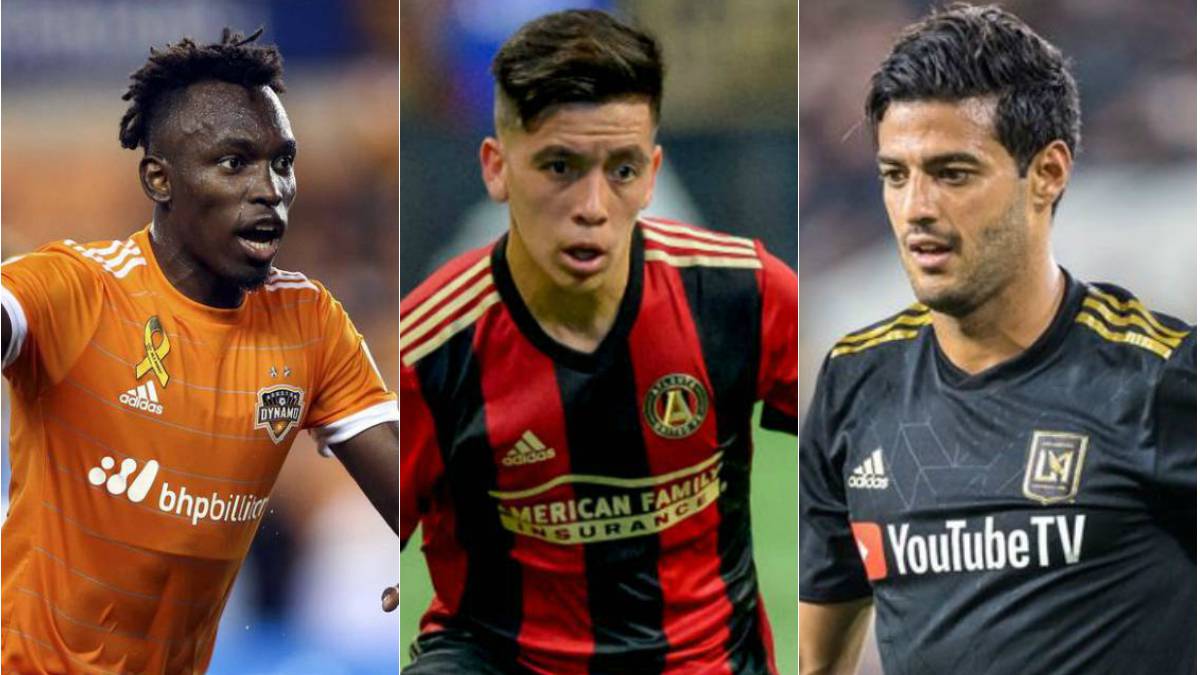 Para la semana 7 de la MLS Ezequiel Barco se llevó las palmas al anotar los dos goles en la primera victoria de Atlanta United. Vela llegó a ocho tantos en el torneo.
