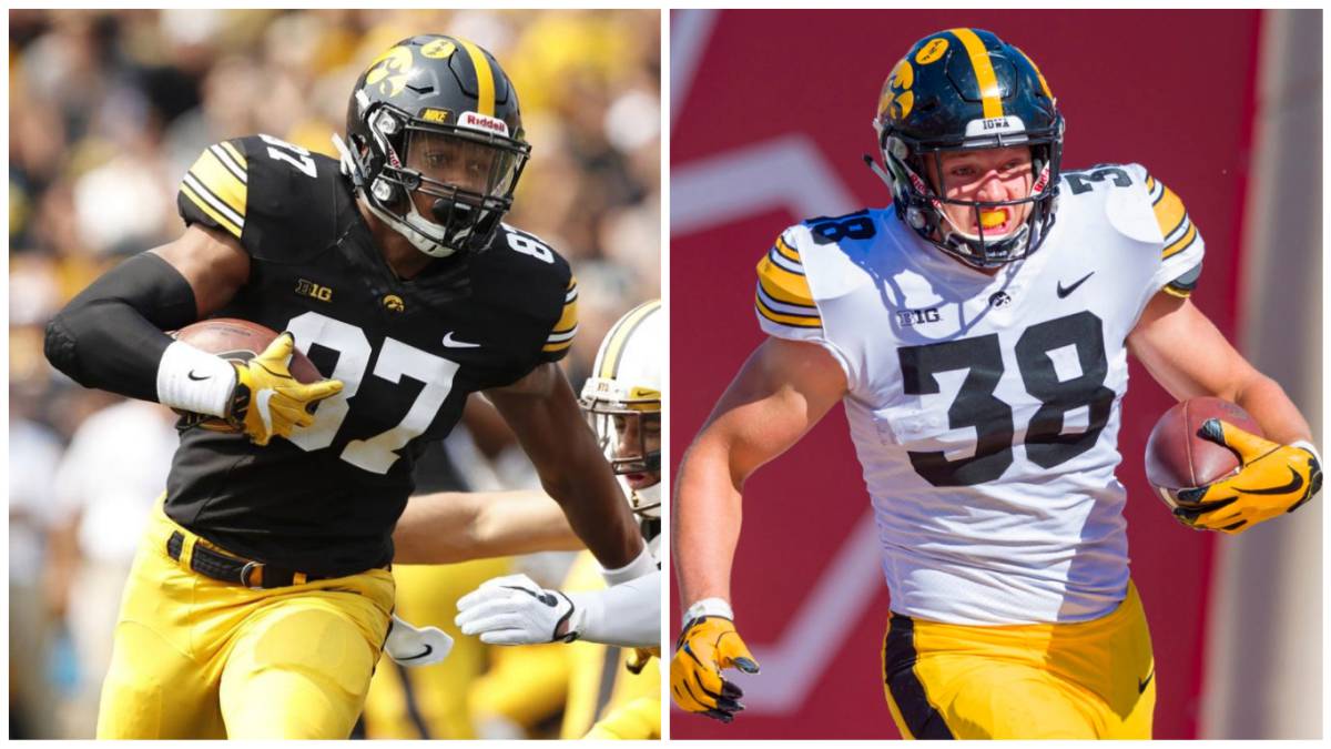 T. J. Hockenson y Noah Fant