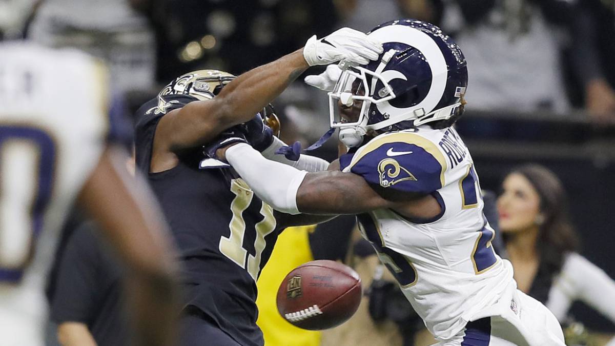 Final de la NFC entre Rams y Saints