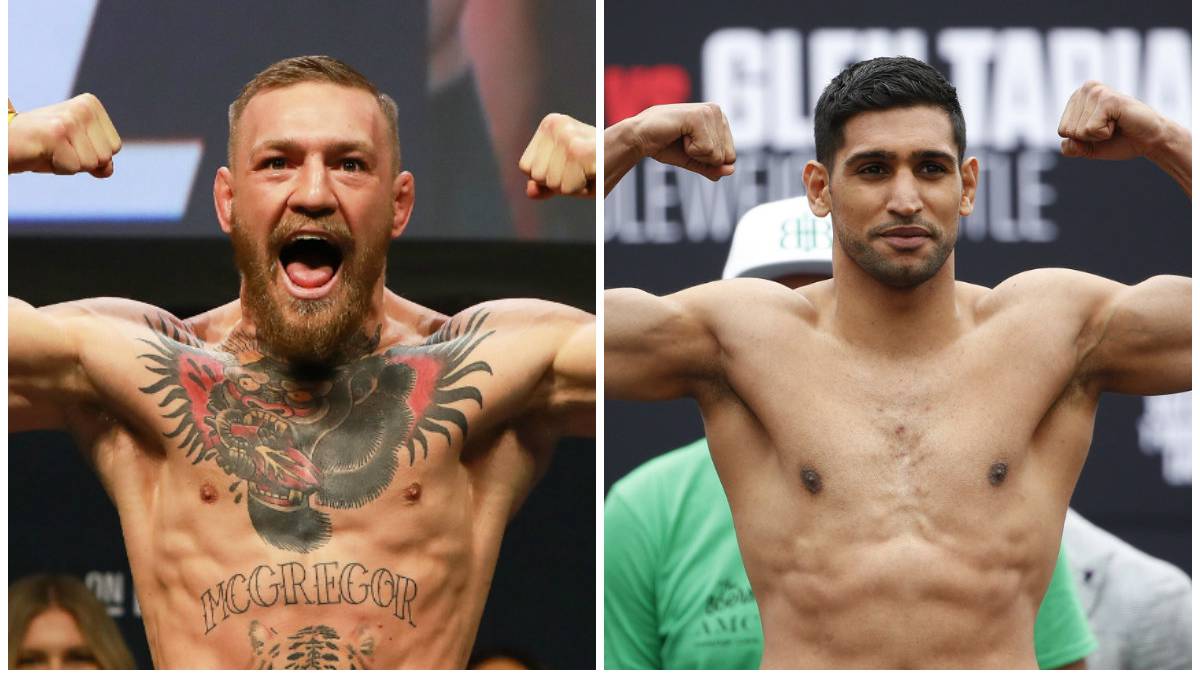 Le sale nuevo rival a Conor McGregor: Amir Khan