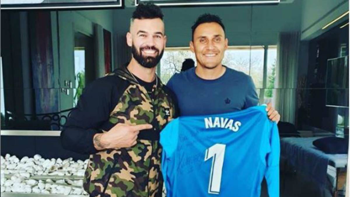 El misterioso tatuaje que se hizo Keylor Navas