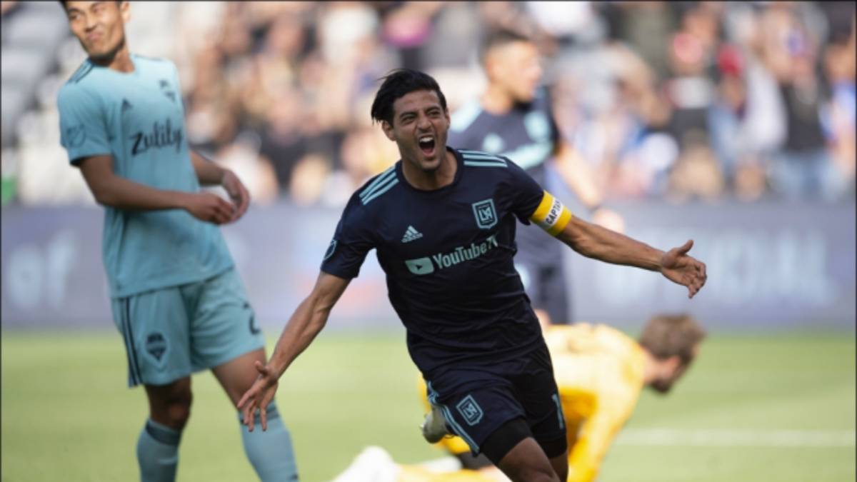 Carlos Vela vuelve a anotar y LAFC golea a Seattle Sounders