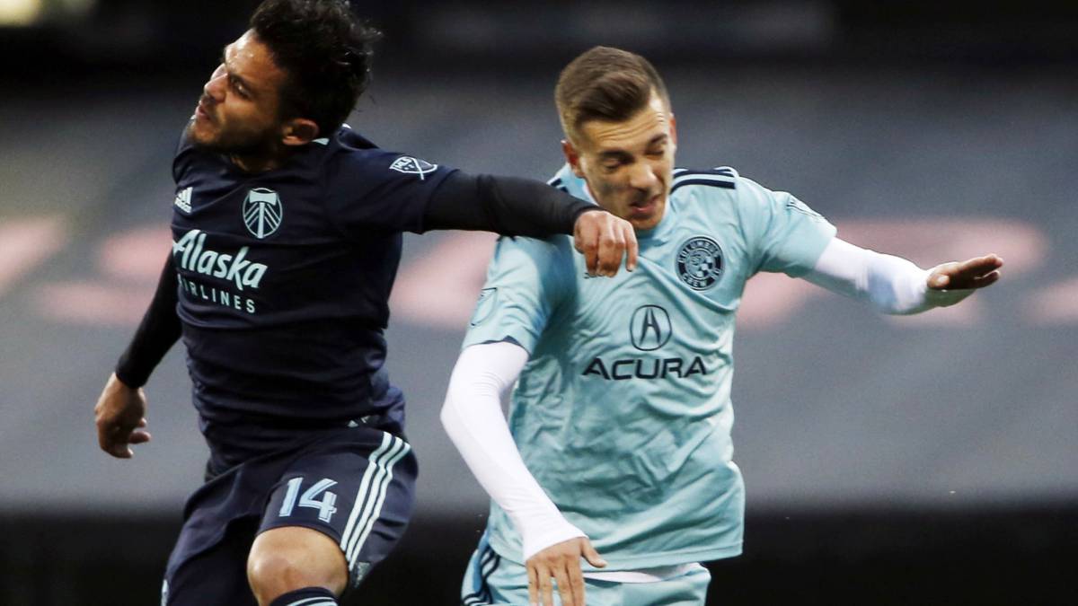 Andrés Flores con Portland Timbers