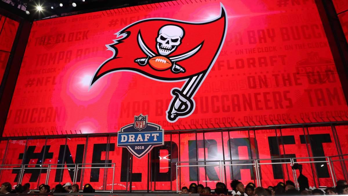 Draft de la NFL durante pick de los Buccaneers