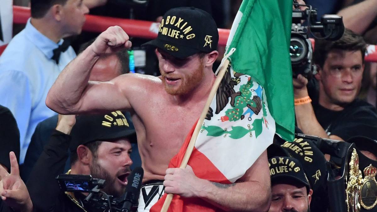 Canelo afina la mira para el combate contra Jacobs