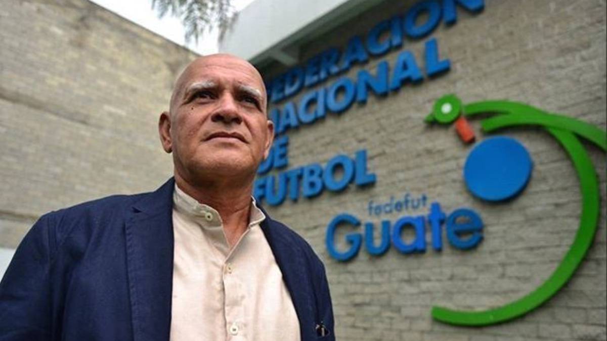 Walter Claverí en las instalaciones de la Federación.