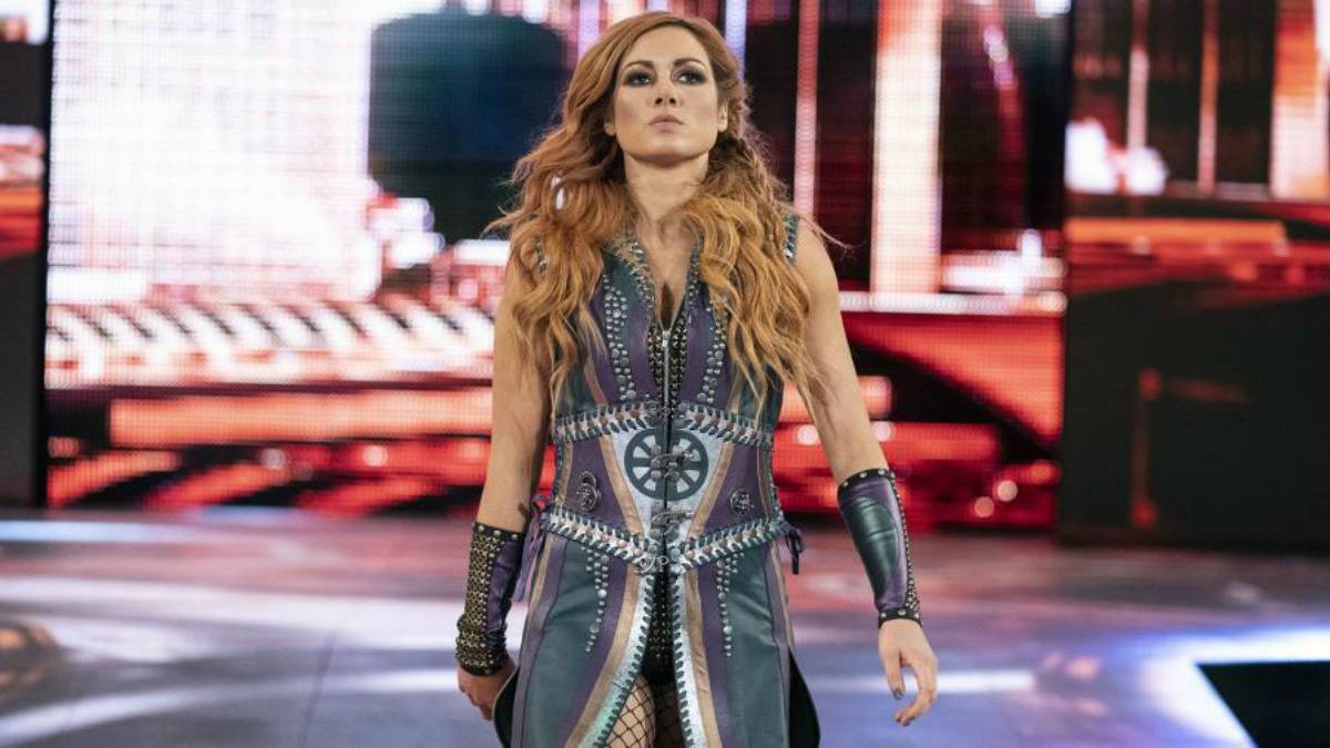Becky Lynch en evento de Raw