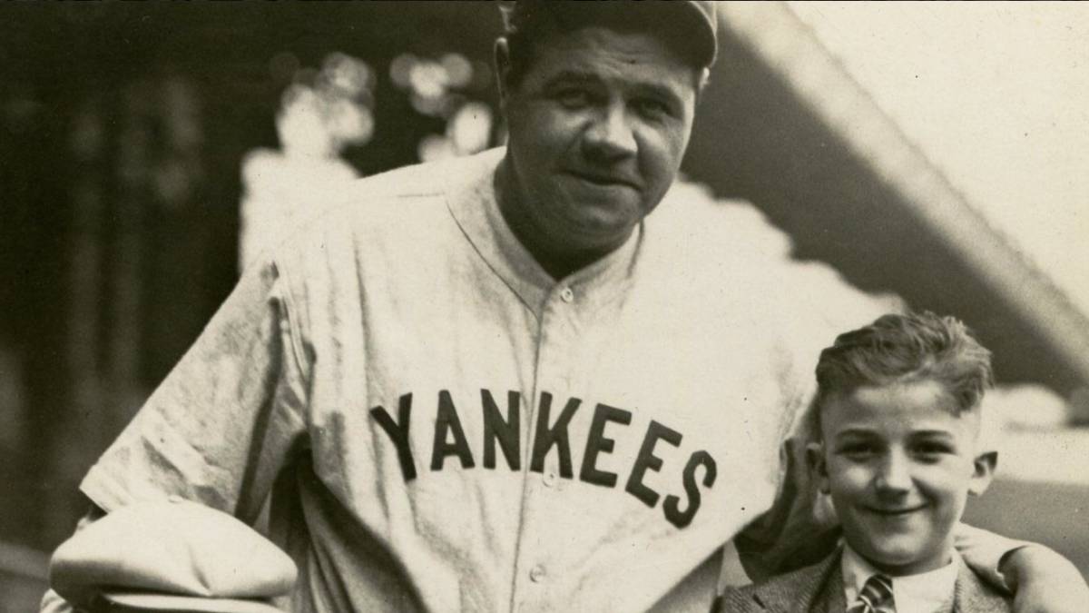 Babe Ruth en partido de los Yankees