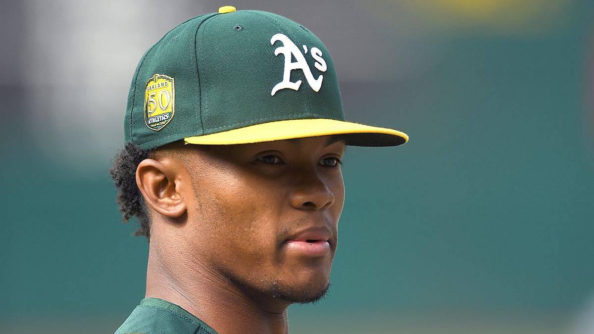 Kyler Murray con los Athletics